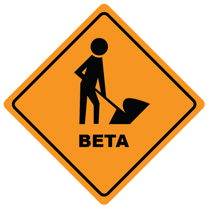 warning - total beta