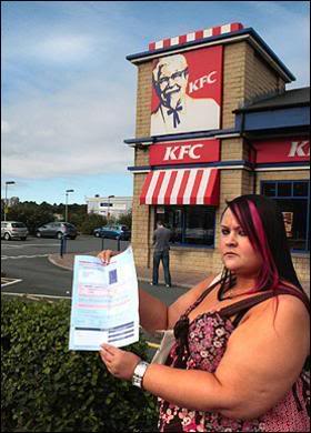 KFC Plus-Sized Lady