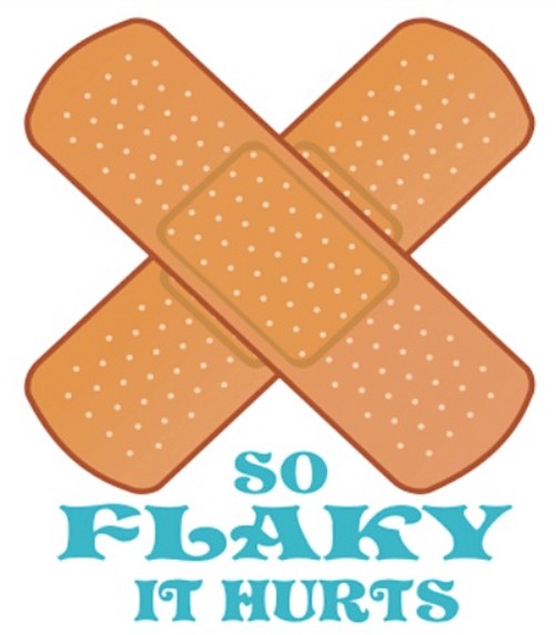Flaky Plasters