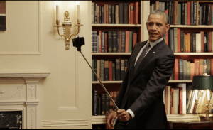 Obama-selfie