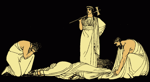 The murder of Agamemnon