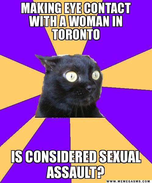 Feminism in Toronto creates paranoia.