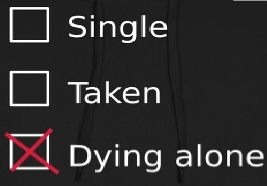 Dying alone
