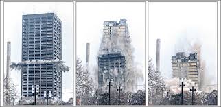 Buildings are brought down all the time via controlled demolition