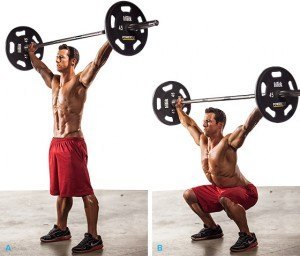 overhead squat