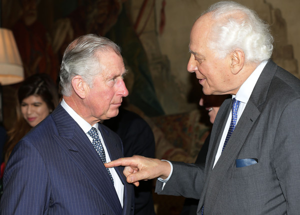 Prince Charles getting reprimanded by his boss Evelyn de Rothschild