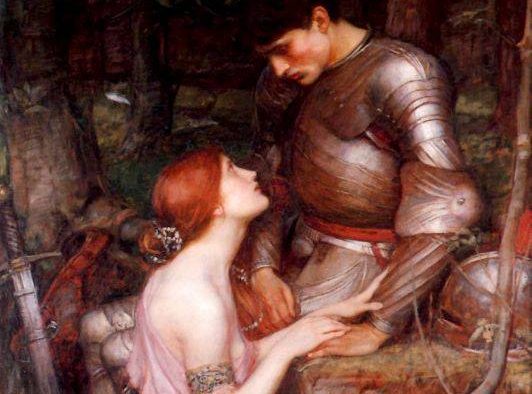 Lamia painted by John William Waterhouse (Born 1849 - Died 1917; English artist) in 1905