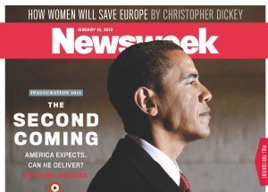 Newsweek and other leftist media have openly worshiped Obama from day one