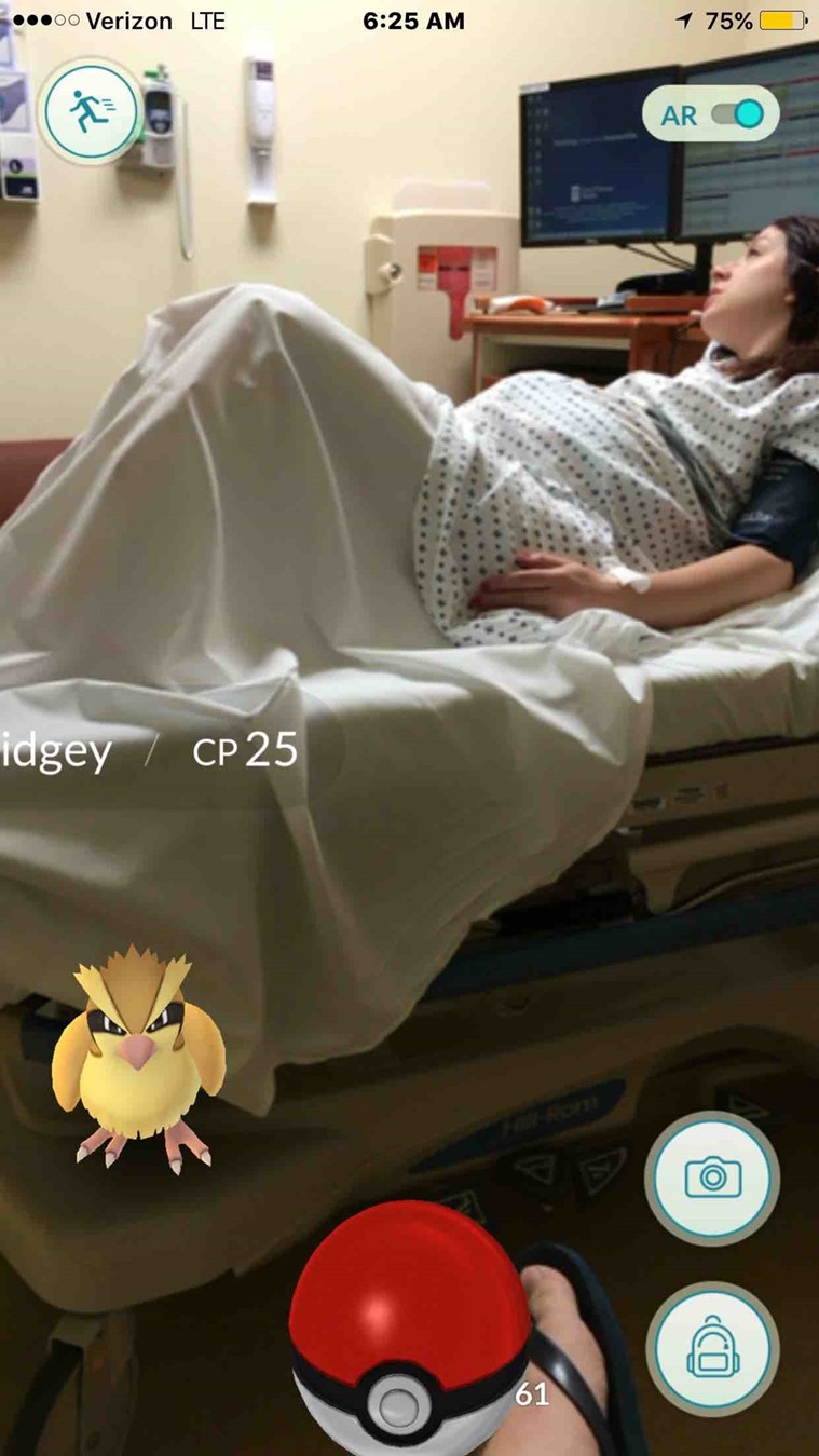 Pokemon or my unborn child? Decisions, decisions...