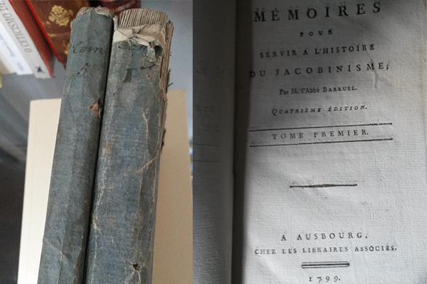 Bum bibliophilia: when your precious eighteenth century books look like an old, worn newspaper... to the uninitiated.