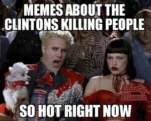 The Clinton Body Count has even received mainstream newspaper coverage this year, although usually with a derisive tone