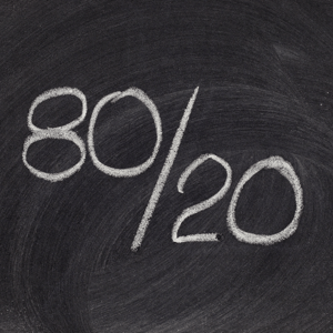 The Pareto Principle appears in many areas of life, including the mating game