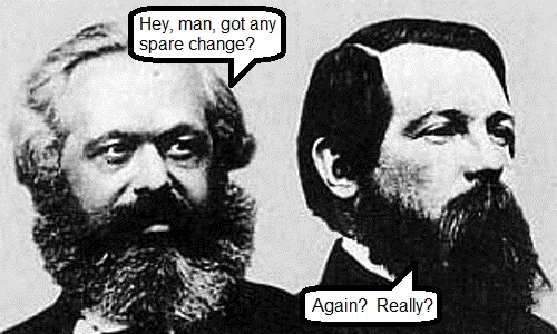 Marx the bum