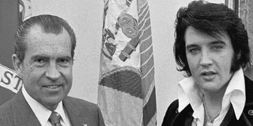 Nixon with Elvis