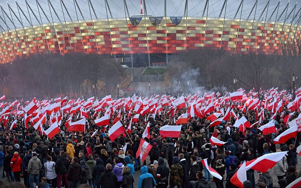 Polish anti-EU nationalist protest of November 2015