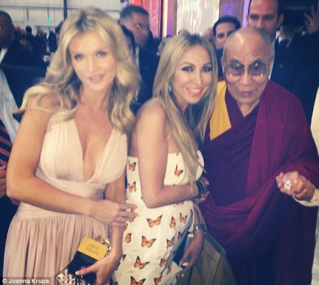 Bitches love the Dalai Lama's presence