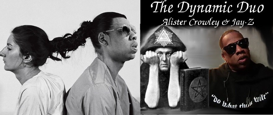 Another heavy user of the symbols of the occult, Jay-Z, is a big fan of Marina