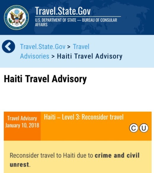 haiti state department