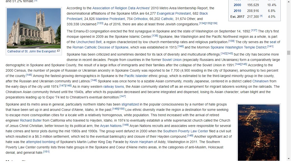 Spokane Wikipedia